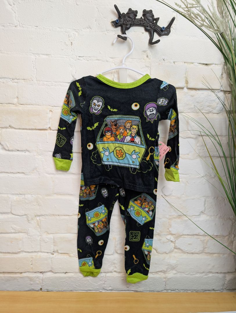 3T BLACK SCOOBY DO SCOOBY DO PJS