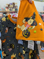 3-6M GRAY DISNEY POOH SLEEPER W/ BIB