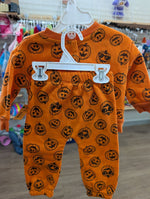 6M ORANGE CELEBRATE IT JACK O LANTERN SWEAT SET