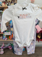 6M PURPLE LILA & JACK FIRST HALLOWEEN OUTFIT