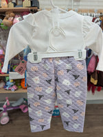 6M PURPLE LILA & JACK FIRST HALLOWEEN OUTFIT