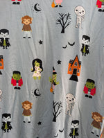 Y8/9 GRAY EMERSON & FRIENDS [NEW] MONSTERS BAMBOO PJS