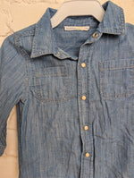 12M BLUE UNKNOWN JEAN SHIRT
