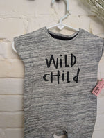 0-3M GRAY CAT&JACK WILD CHILD