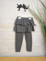 4T GRAY HOEVOU SKIRT LEGGINGS