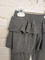 4T GRAY HOEVOU SKIRT LEGGINGS