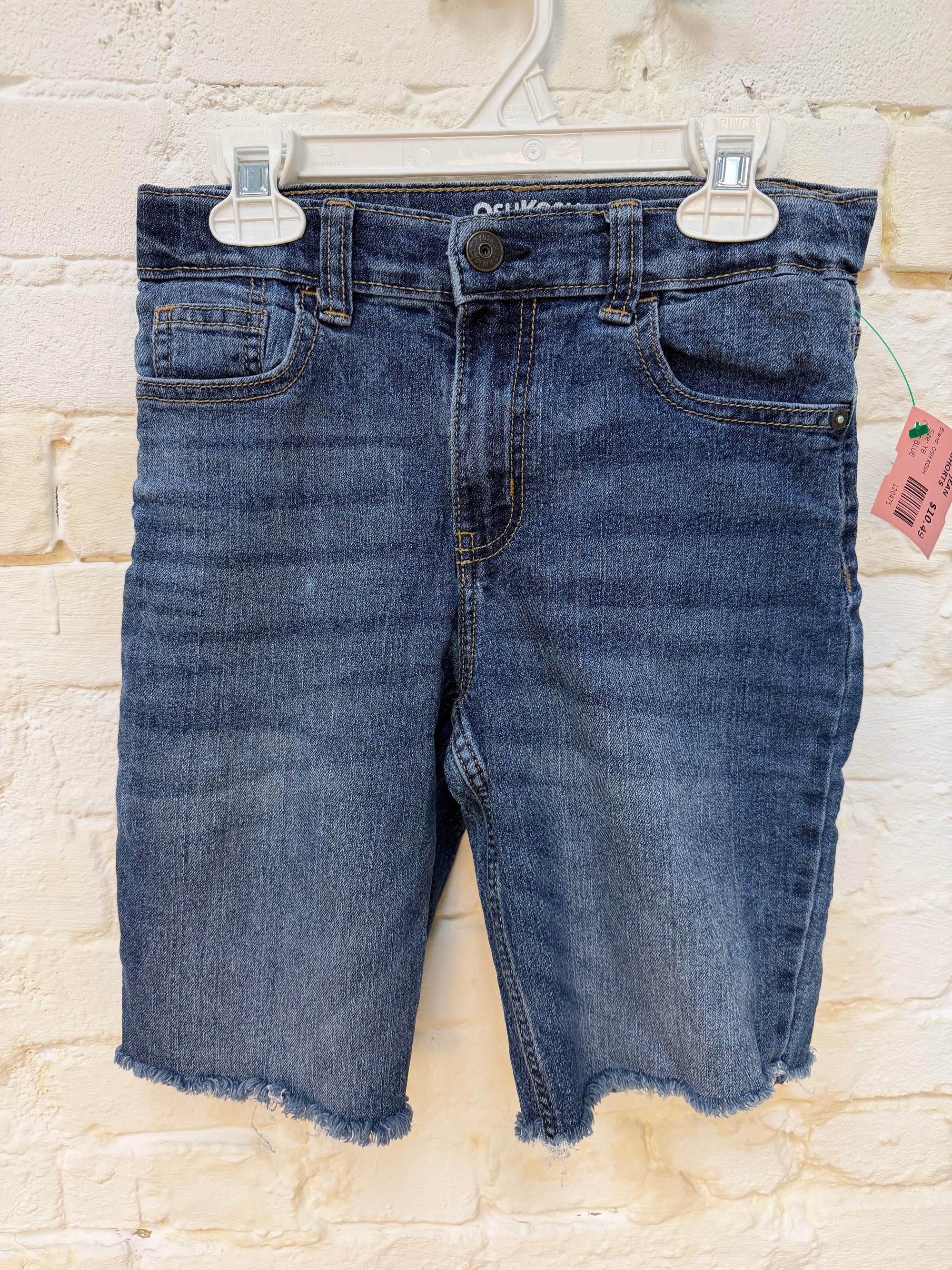 Y8 BLUE OSH KOSH BLUE JEAN SHORTS