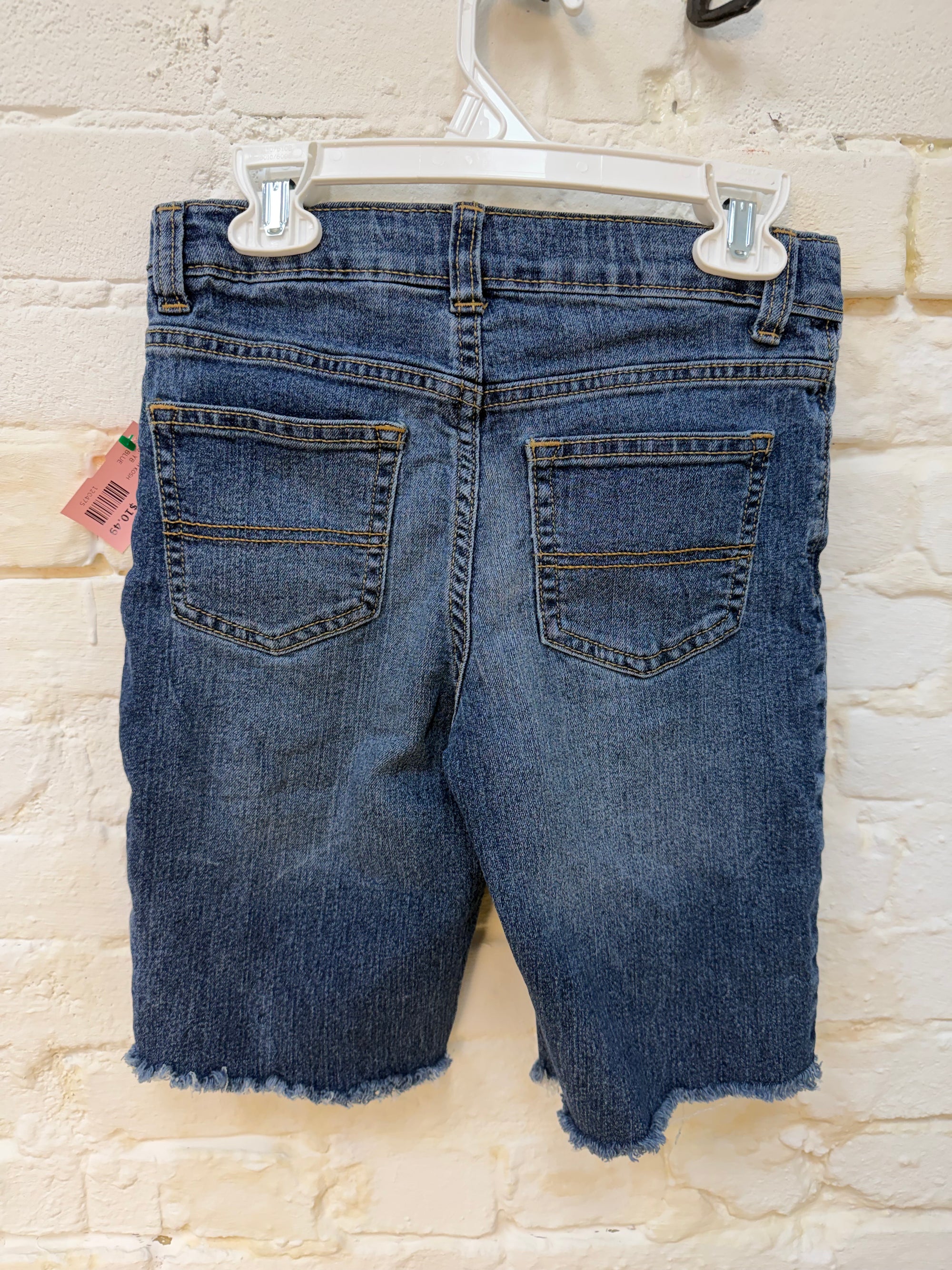 Y8 BLUE OSH KOSH BLUE JEAN SHORTS