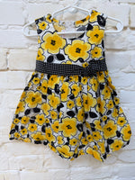 24M YELLOW BONNIE BABY SUNFLOWER DRESS