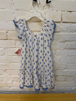 4T WHTE RACHEL ZOE FLORAL DRESS