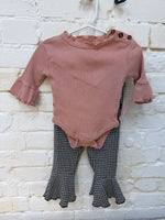 12M PINK/BLACK RACHEL ZOE 2PC OUTFIT