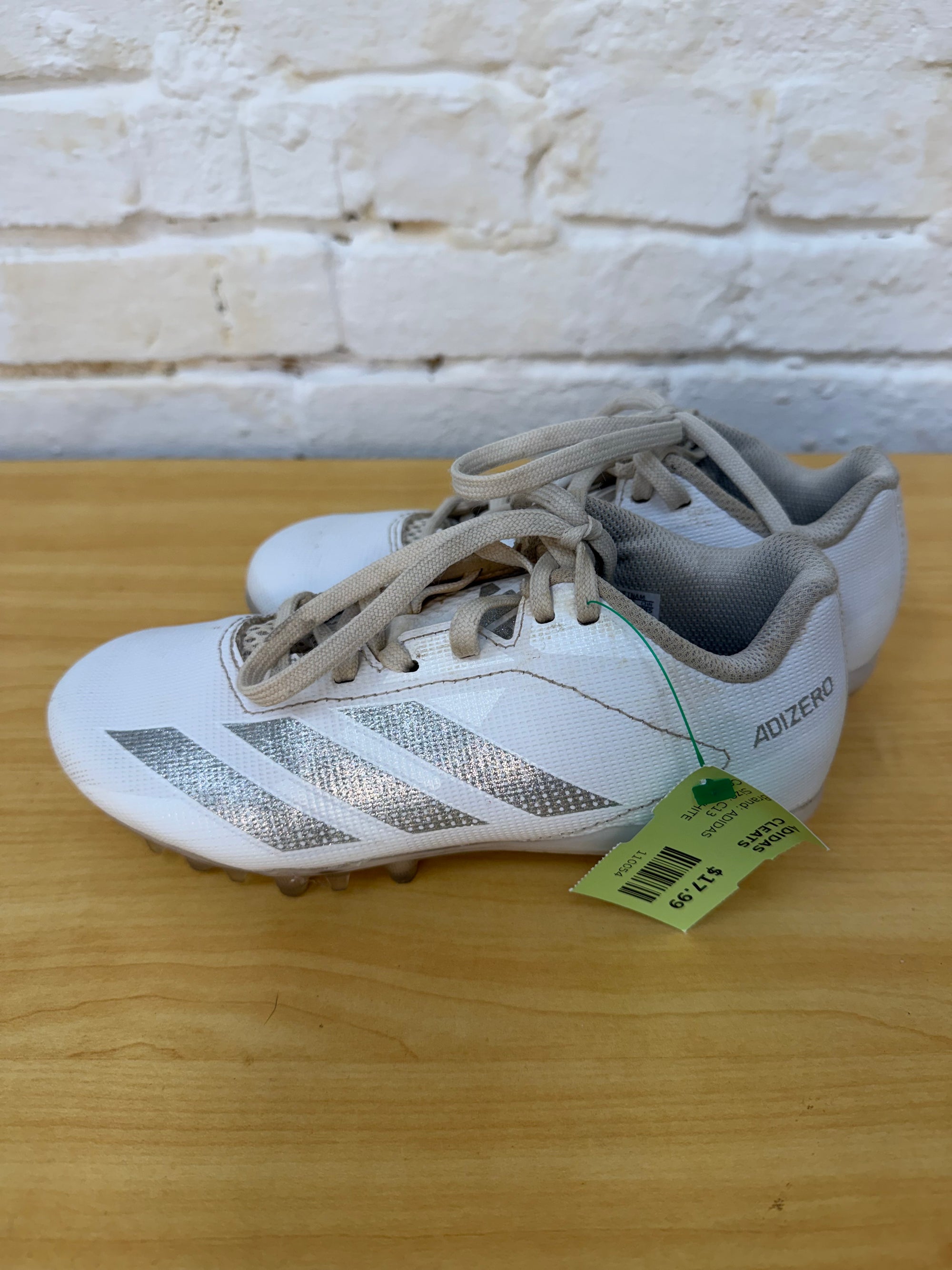 C13 WHITE ADIDAS ADIDAS CLEATS