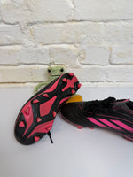 Y2 BLACK / PINK ADIDAS GOLETTO CLEATS