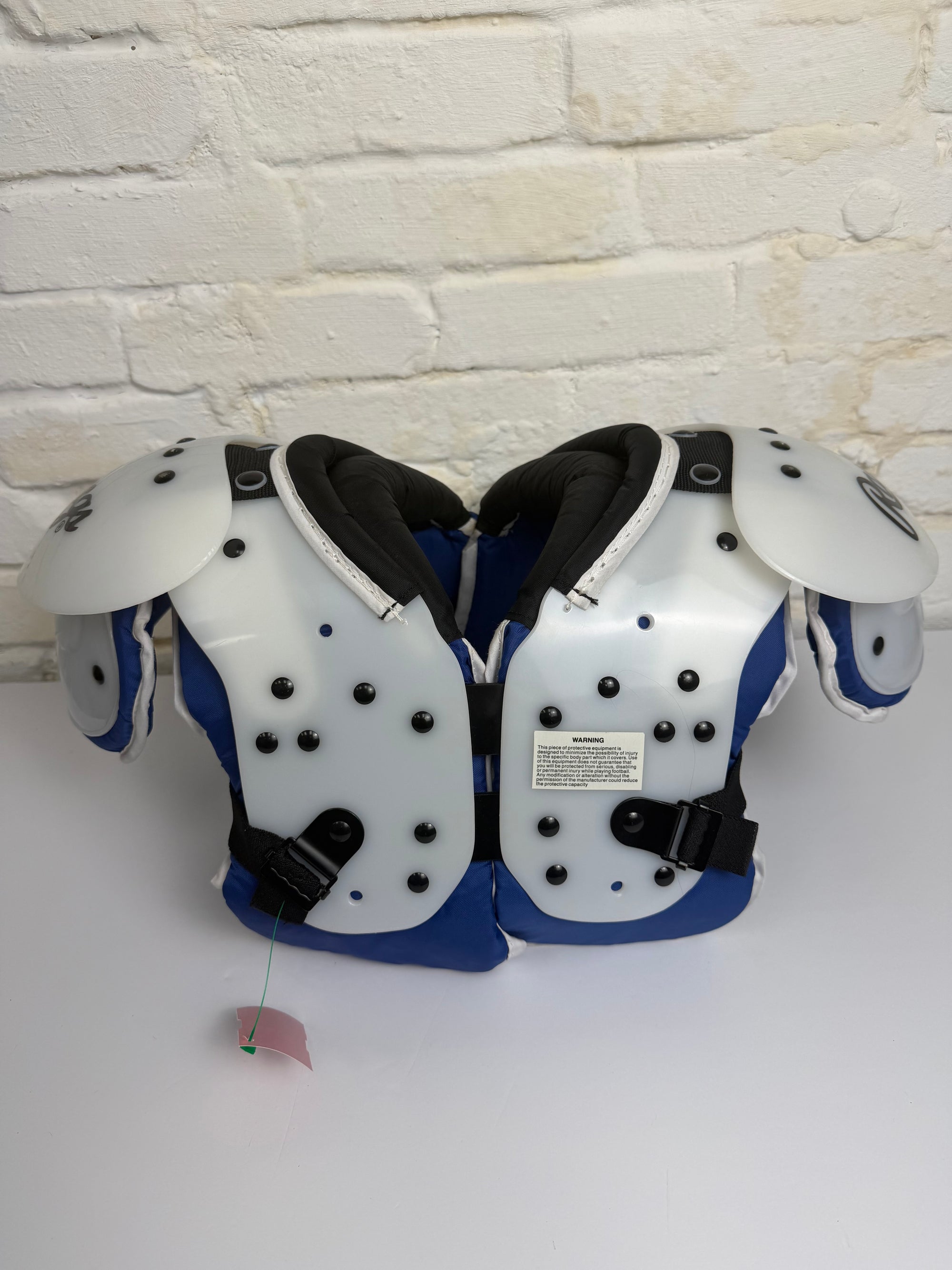 WHITE CATALYST SHOULDER PADS
