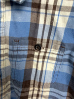 Y5 BLUE SONOMA  PLAID SHIRT