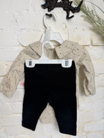 12M WHITE CARTERS POLKA DOT OUTFIT