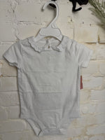 18M WHITE OSH KOSH WHITE ONESIE