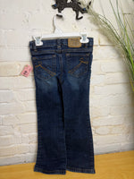 Y6 BLUE CHILDREN'S PLACE BOOT CUT JEANS