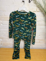 Y6 GREEN CAT&JACK DINO PJS