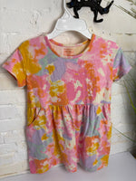 Y8 MULTI CAT&JACK TYE DYE DRESS