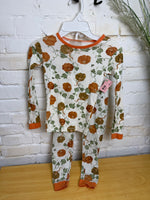 Y6 WHITE BURTS BEES PUMPKIN PJS