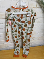 Y6 WHITE BURTS BEES PUMPKIN PJS
