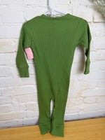 12M GREEN KATE QUINN BUTTON SLEEPER