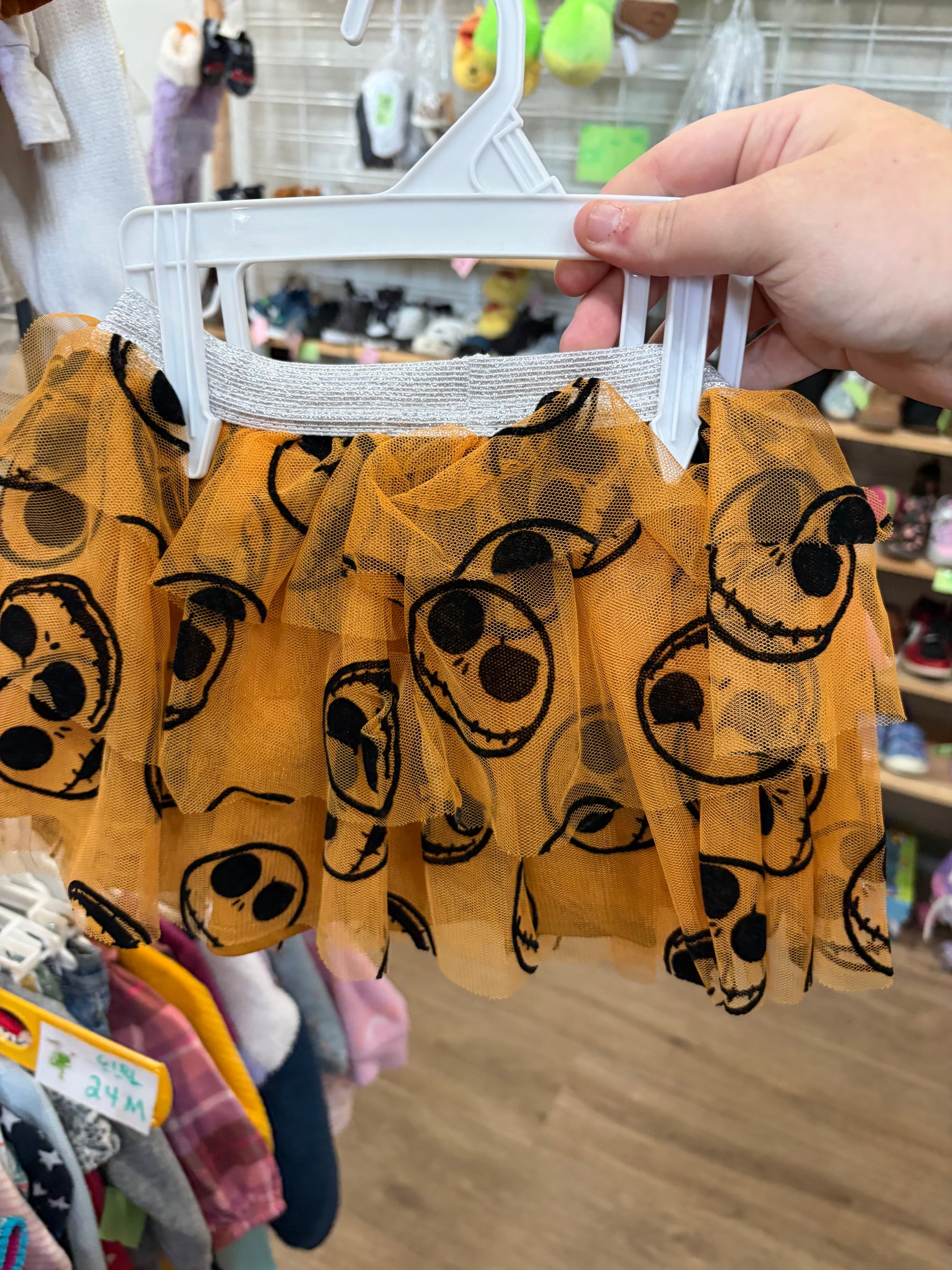 18M ORANGE UNKNOWN JACK SKIRT