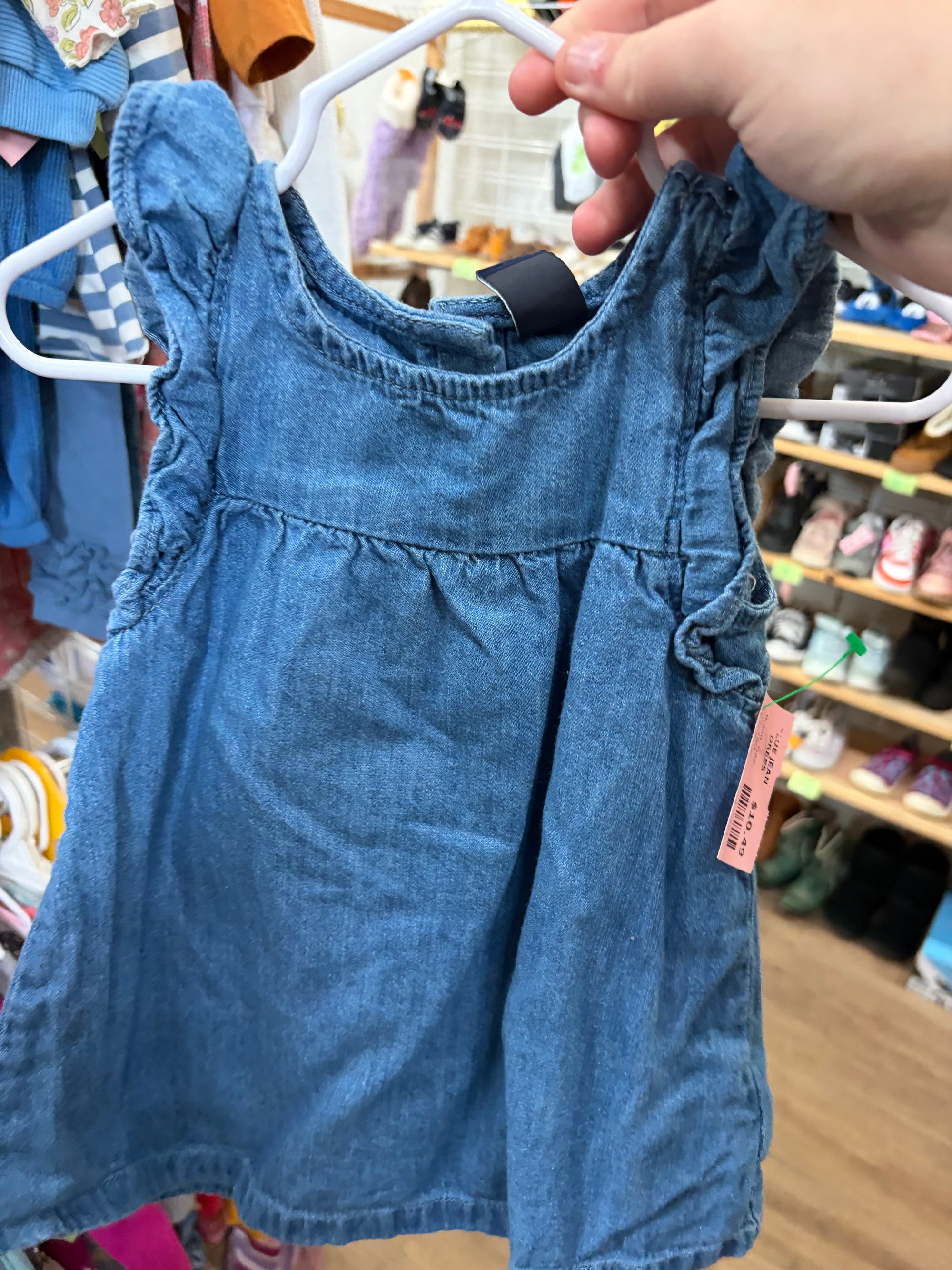 18M BLUE GAP BLUE JEAN DRESS
