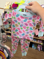 6-9M PINK MUD PIE BIRD PJ SET