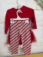 18M RED  COUNTING DAISIES MERRY AND BRIGHT OUTFIT