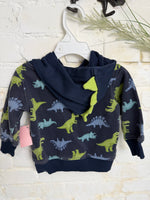 12M BLUE KIDS HEADQUARTERS DINO HOODIE