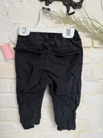 12M BLACK BITZ KIDS CARGO PANTS
