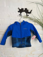 6-12M BLUE COLUMBIA PLAID JACKET