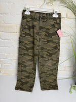 Y7 GREEN OSH KOSH CAMO PANTS