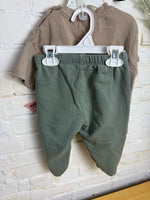 18M BROWN/GREEN H&M ANIMAL OUTFIT
