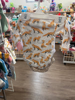 2 PK FOX BODYSUITS