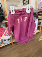 0-3M PINK GARANIMALS BALLERINA SWEAT SET