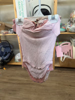 3M MULTI MULTIPLE 4 PK 3-6M GIRL BODYSUITS
