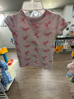 4T PINK GAP UNICORN SHORTS PJS