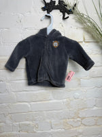 0-3M GRAY CARTERS LION JACKET