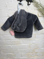 0-3M GRAY CARTERS LION JACKET