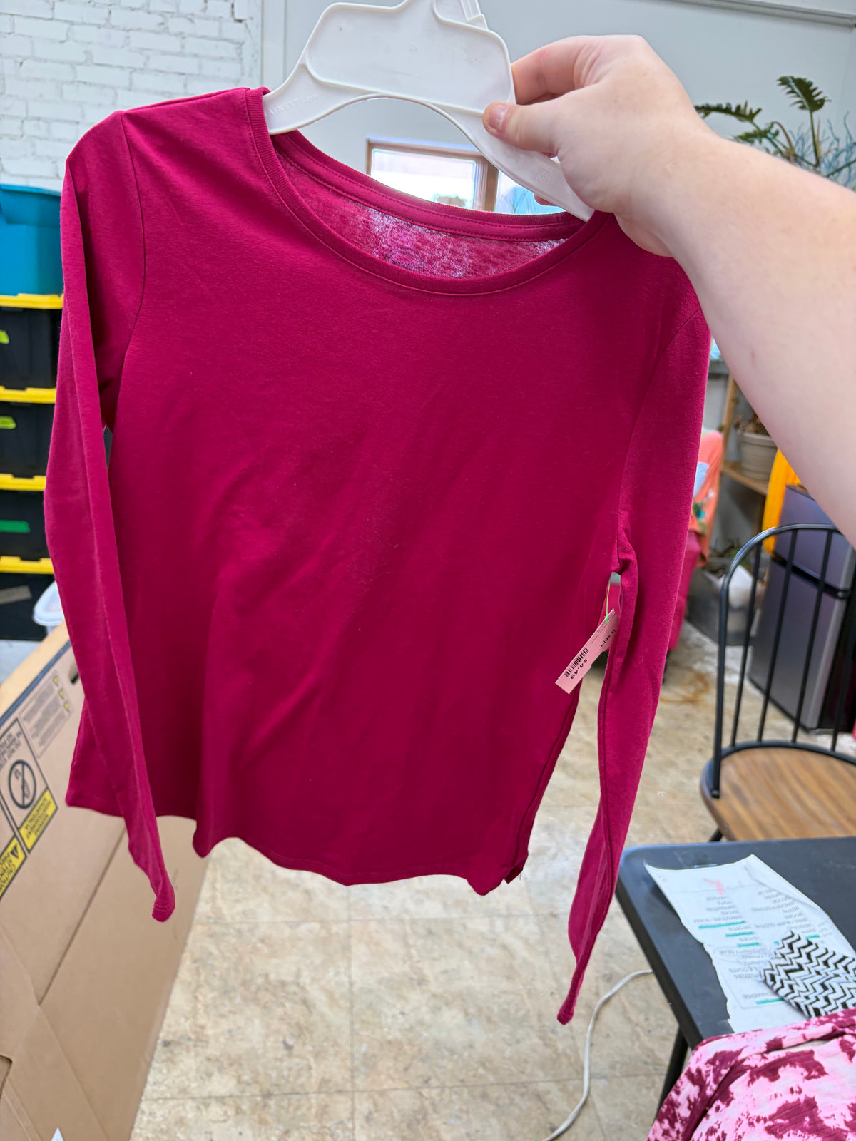 y10 purple wonder nation ls shirt