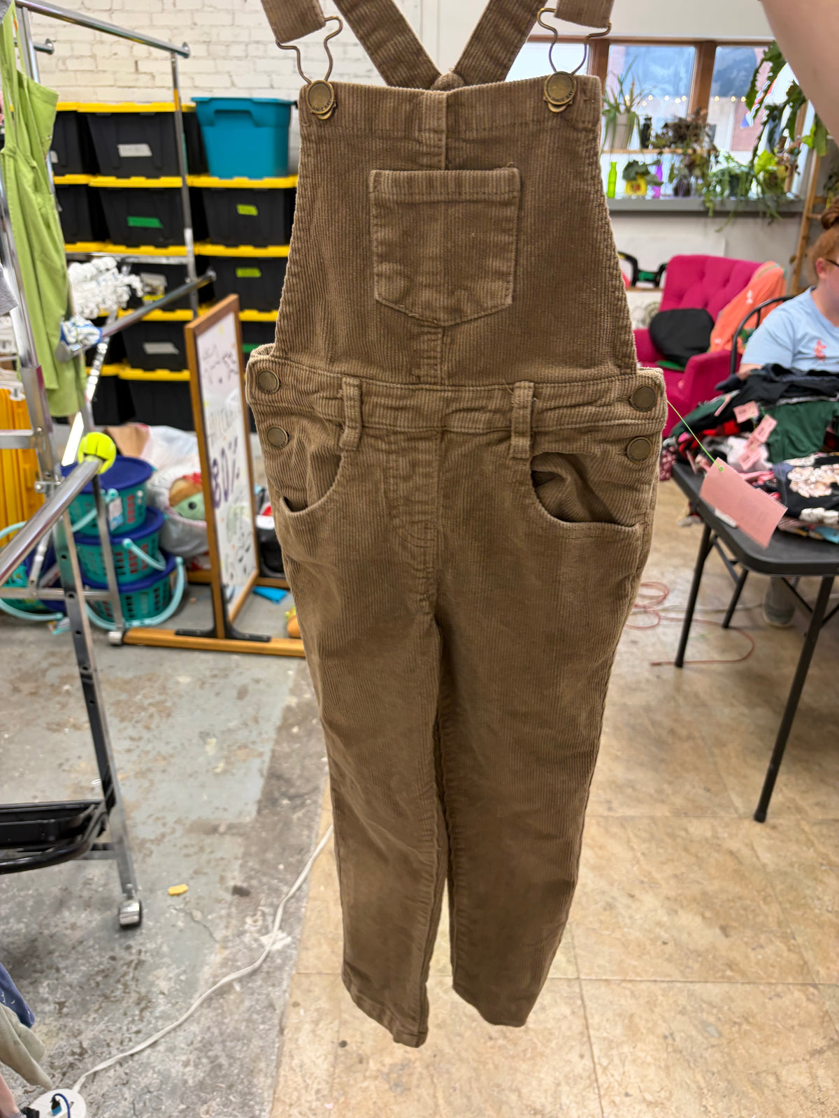 Y6 TAN JAMIEKAY TAN OVERALLS