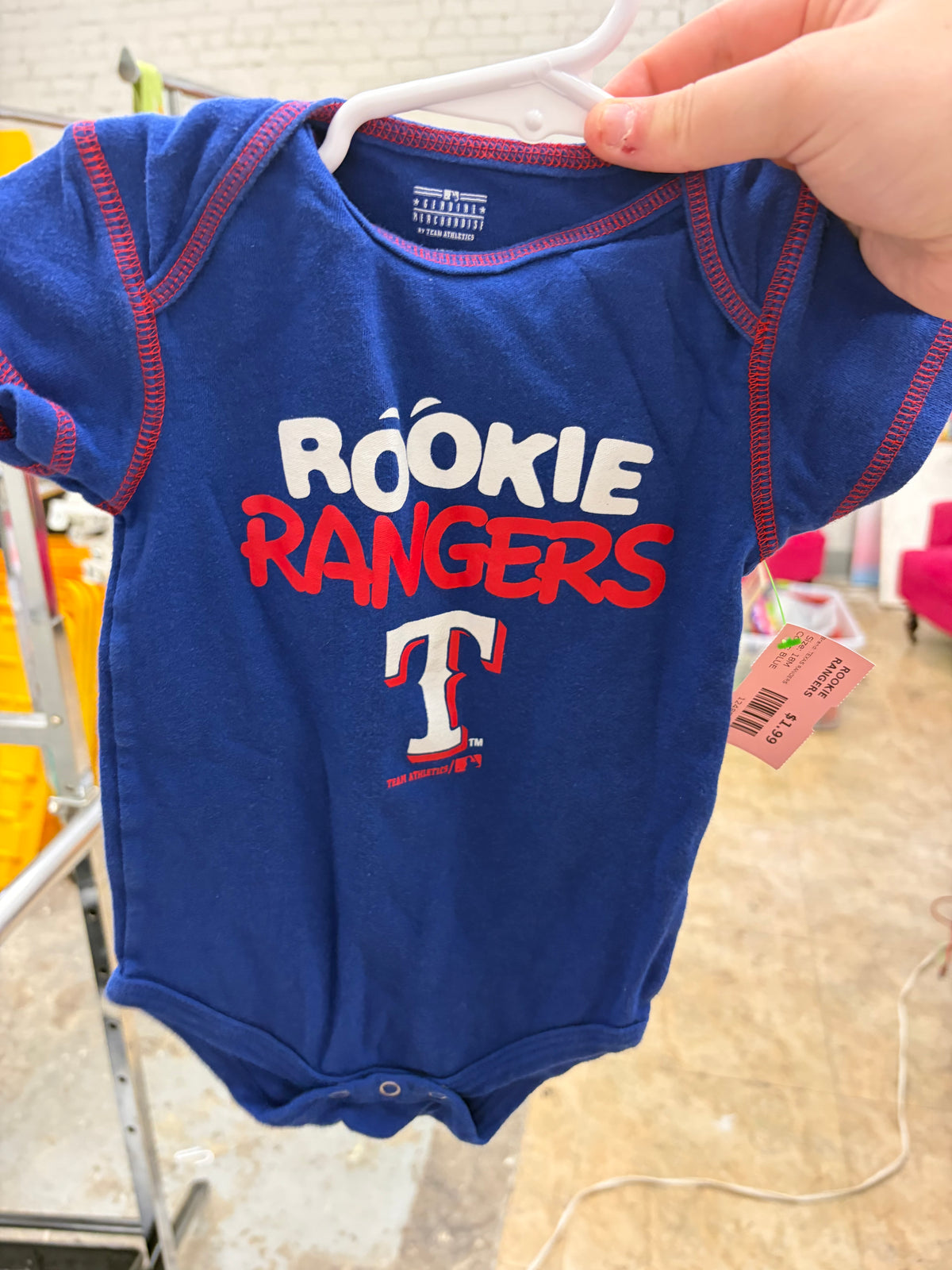 18M BLUE TEXAS RANGERS ROOKIE RANGERS