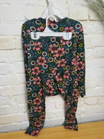 Y6 GREEN CAT&JACK FLORAL 2PC