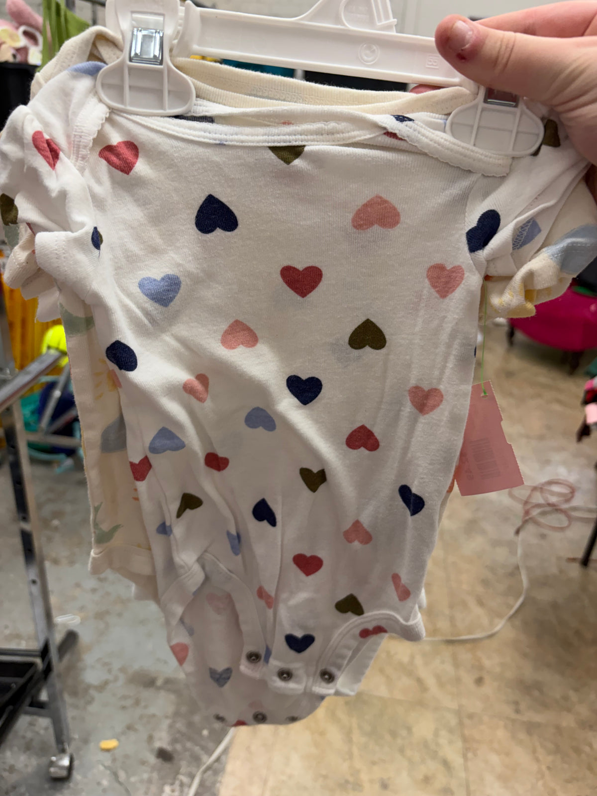 6-9m multi unknown 3pk onesie