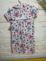 12m pink bmagical bow pjs