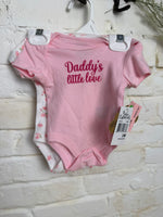 3M PINK BABY ESSENTIALS 3PK ONESIE