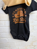 3-6M BLACK/TAN UNKNOWN 2 PK SINGER ONESIE